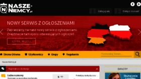 What Nasze-niemcy.pl website looked like in 2015 (8 years ago)