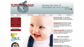What Nannyagency.com website looked like in 2015 (8 years ago)