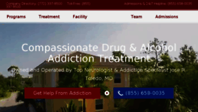 What Newlifeaddictiontreatment.com website looked like in 2016 (8 years ago)