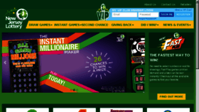What Njlottery.org website looked like in 2016 (8 years ago)