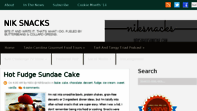 What Niksnacksonline.com website looked like in 2016 (8 years ago)