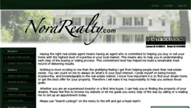 What Norarealty.com website looked like in 2016 (8 years ago)