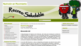 What Nutricionenmovimiento.org.mx website looked like in 2016 (8 years ago)