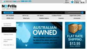What Nofrillscommunications.com.au website looked like in 2016 (8 years ago)