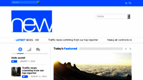 What New.fr website looked like in 2016 (8 years ago)