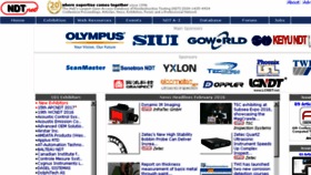 What Ndt.net website looked like in 2016 (9 years ago)