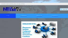 What Nossati.com website looked like in 2016 (8 years ago)