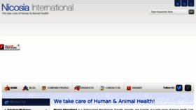 What Nicosiainternational.com website looked like in 2016 (8 years ago)
