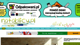 What Natablicy.pl website looked like in 2016 (8 years ago)