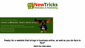 What Newtricks.me website looked like in 2016 (8 years ago)