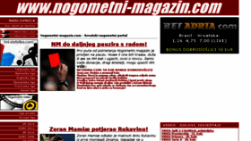 What Nogometni-magazin.com website looked like in 2016 (8 years ago)