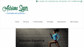 What Nutricaoempratica.com.br website looked like in 2016 (8 years ago)