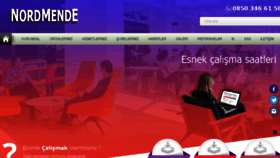 What Nordmende.com.tr website looked like in 2016 (8 years ago)