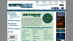 What Northwesttraveladvisor.com website looked like in 2016 (8 years ago)