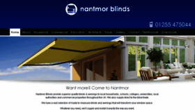 What Nantmorblinds.com website looked like in 2016 (8 years ago)