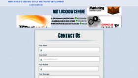 What Niitlucknow.com website looked like in 2016 (8 years ago)