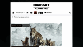 What Naadgai.com website looked like in 2016 (8 years ago)