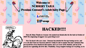 What Nurserytails.com website looked like in 2016 (8 years ago)