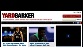 What Network.yardbarker.com website looked like in 2016 (8 years ago)
