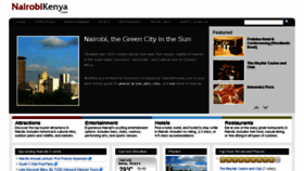 What Nairobikenya.com website looked like in 2016 (8 years ago)