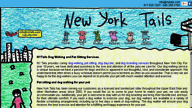 What Nytails.com website looked like in 2016 (8 years ago)