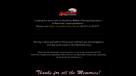 What Nashvillesuperspeedway.com website looked like in 2016 (8 years ago)