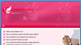 What Naturalfertilityaustralia.com.au website looked like in 2016 (8 years ago)