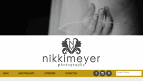 What Nikkimeyer.co.za website looked like in 2016 (8 years ago)