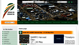 What Nampo.co.za website looked like in 2016 (8 years ago)