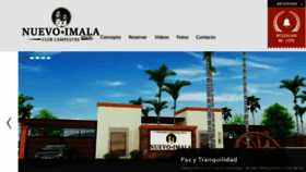 What Nuevoimala.com website looked like in 2016 (8 years ago)