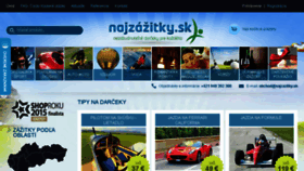 What Najzazitky.sk website looked like in 2016 (8 years ago)