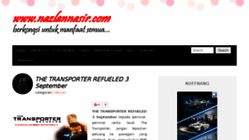 What Nazlannasir.com website looked like in 2016 (8 years ago)