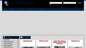 What Notebookexpertstore.com website looked like in 2016 (8 years ago)