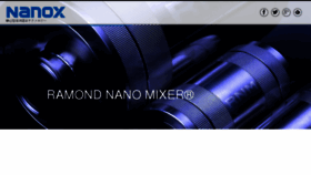 What Nano-x.co.jp website looked like in 2016 (8 years ago)