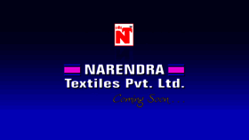What Narendratextiles.com website looked like in 2016 (8 years ago)