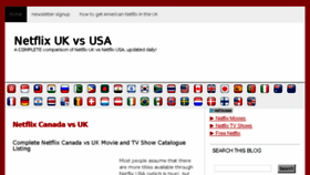 What Netflixukvsusa.netflixable.com website looked like in 2016 (8 years ago)