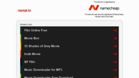What Nomat.tv website looked like in 2016 (8 years ago)