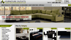 What Nyfurnitureoutlets.com website looked like in 2016 (8 years ago)