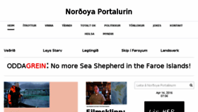 What Nordportal.net website looked like in 2016 (8 years ago)