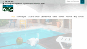 What Naturcampeche.com.br website looked like in 2016 (9 years ago)