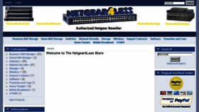 What Netgear4less.com website looked like in 2016 (8 years ago)