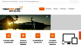 What Neworg.net website looked like in 2016 (9 years ago)