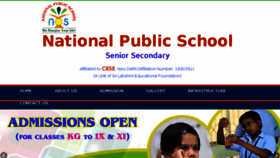 What Npsnamakkal.com website looked like in 2016 (8 years ago)