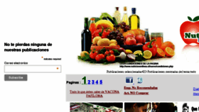 What Nutricionenlinea.cl website looked like in 2016 (8 years ago)