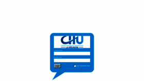 What Nmail.chu-reunion.fr website looked like in 2016 (8 years ago)