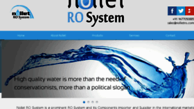 What Nolletro.com website looked like in 2016 (8 years ago)