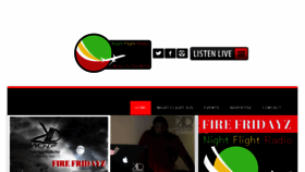 What Nightflightradio.net website looked like in 2016 (8 years ago)