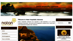 What Natanhospitality.com website looked like in 2016 (8 years ago)