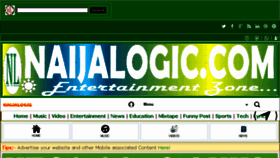 What Naijalogic.com website looked like in 2016 (8 years ago)