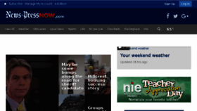 What Npnow.co website looked like in 2016 (8 years ago)